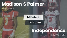 Matchup: Madison S Palmer vs. Independence  2017