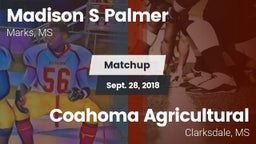 Matchup: Madison S Palmer vs. Coahoma Agricultural  2018