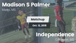Matchup: Madison S Palmer vs. Independence  2018