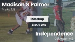 Matchup: Madison S Palmer vs. Independence  2019
