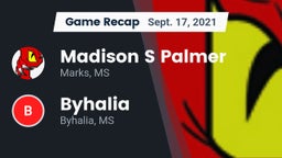 Recap: Madison S Palmer vs. Byhalia  2021