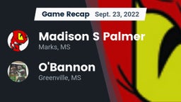 Recap: Madison S Palmer vs. O'Bannon  2022