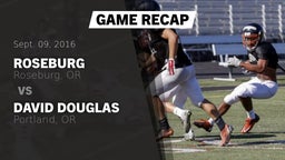 Recap: Roseburg  vs. David Douglas  2016