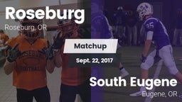 Matchup: Roseburg  vs. South Eugene  2016