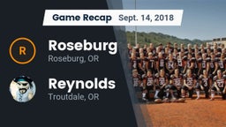 Recap: Roseburg  vs. Reynolds  2018