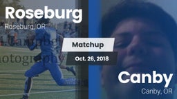 Matchup: Roseburg  vs. Canby  2018