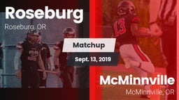 Matchup: Roseburg  vs. McMinnville  2019
