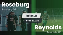 Matchup: Roseburg  vs. Reynolds  2019