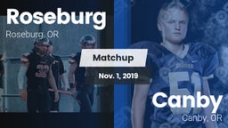Matchup: Roseburg  vs. Canby  2019