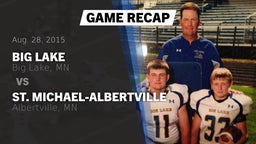 Recap: Big Lake  vs. St. Michael-Albertville  2015