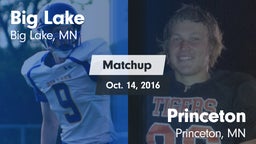 Matchup: Big Lake  vs. Princeton  2016