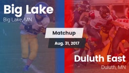 Matchup: Big Lake  vs. Duluth East  2017