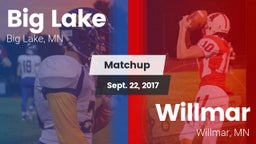 Matchup: Big Lake  vs. Willmar  2017