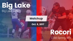 Matchup: Big Lake  vs. Rocori  2017