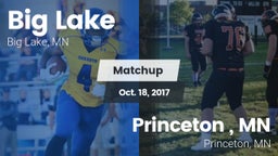 Matchup: Big Lake  vs. Princeton , MN 2017