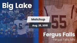 Matchup: Big Lake  vs. Fergus Falls  2018
