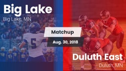 Matchup: Big Lake  vs. Duluth East  2018