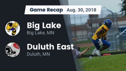 Recap: Big Lake  vs. Duluth East  2018