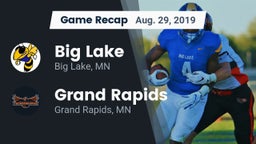 Recap: Big Lake  vs. Grand Rapids  2019