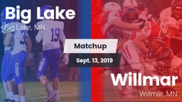 Matchup: Big Lake  vs. Willmar  2019