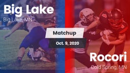 Matchup: Big Lake  vs. Rocori  2020