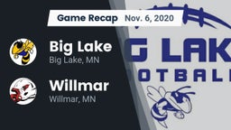Recap: Big Lake  vs. Willmar  2020