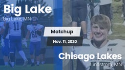 Matchup: Big Lake  vs. Chisago Lakes  2020