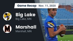 Recap: Big Lake  vs. Marshall  2020