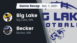 Recap: Big Lake  vs. Becker  2021