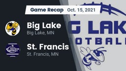 Recap: Big Lake  vs. St. Francis  2021