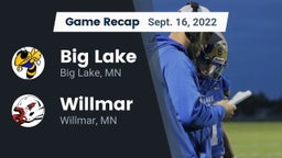 Recap: Big Lake  vs. Willmar  2022