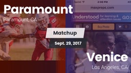 Matchup: Paramount High vs. Venice  2017