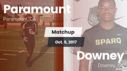 Matchup: Paramount High vs. Downey  2017