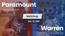 Matchup: Paramount High vs. Warren  2017