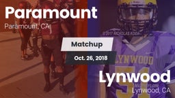 Matchup: Paramount High vs. Lynwood  2018
