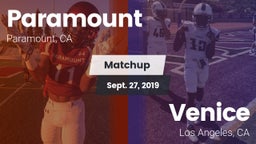 Matchup: Paramount High vs. Venice  2019