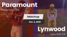 Matchup: Paramount High vs. Lynwood  2019