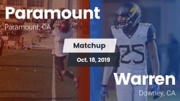 Matchup: Paramount High vs. Warren  2019