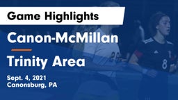 Canon-McMillan  vs Trinity Area  Game Highlights - Sept. 4, 2021