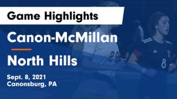 Canon-McMillan  vs North Hills  Game Highlights - Sept. 8, 2021