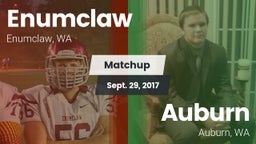 Matchup: Enumclaw  vs. Auburn  2017