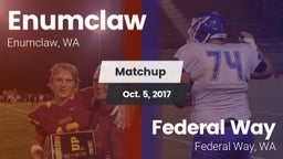 Matchup: Enumclaw  vs. Federal Way  2017