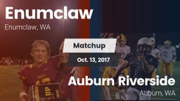 Matchup: Enumclaw  vs. Auburn Riverside  2017