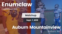 Matchup: Enumclaw  vs. Auburn Mountainview  2018