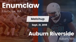 Matchup: Enumclaw  vs. 	Auburn Riverside  2018