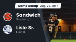 Recap: Sandwich  vs. Lisle Sr.  2017