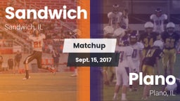 Matchup: Sandwich  vs. Plano  2017