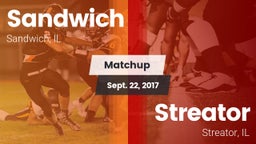 Matchup: Sandwich  vs. Streator  2017
