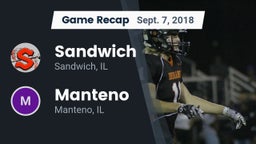 Recap: Sandwich  vs. Manteno  2018