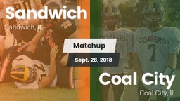Matchup: Sandwich  vs. Coal City  2018